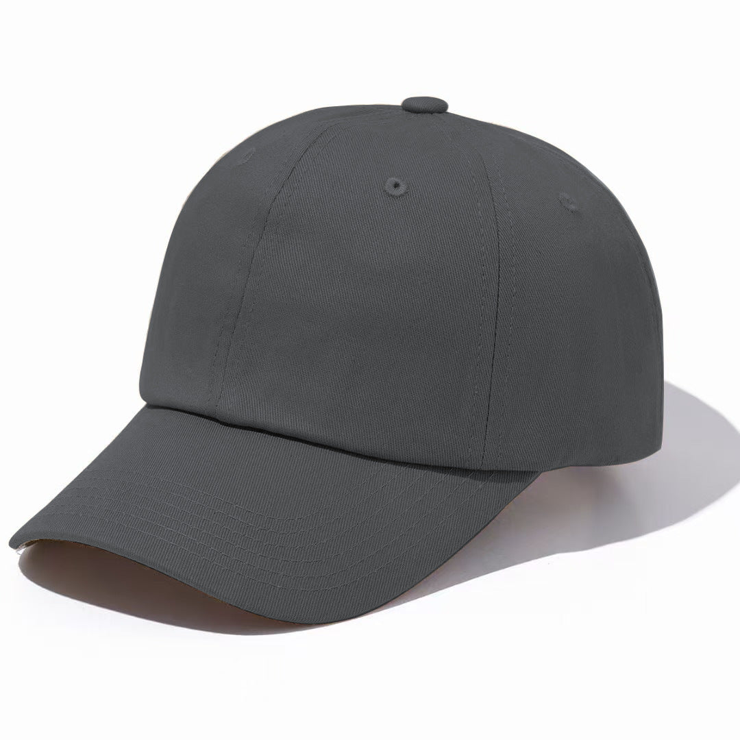 Wholesale Solid color cotton large circumference baseball cap